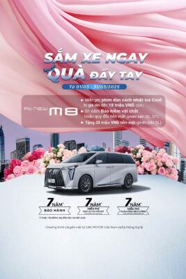 Xe GAC M8 giá bao nhiêu